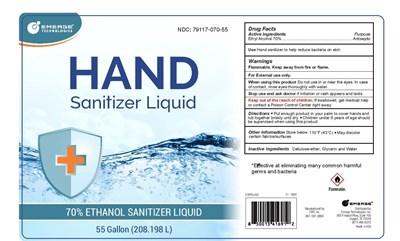 Hand Sanitizer (Emerge 55g 2009 70 Percent)
